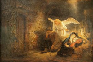 El sueño de José de Rembrandt van Rijn